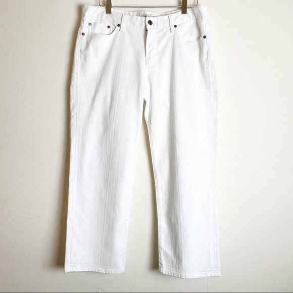 Lucky Brand Plus Size Pearl Sweet Jean Crop Flap, Size 14/ 32 Waist NWOT - Picture 2 of 14